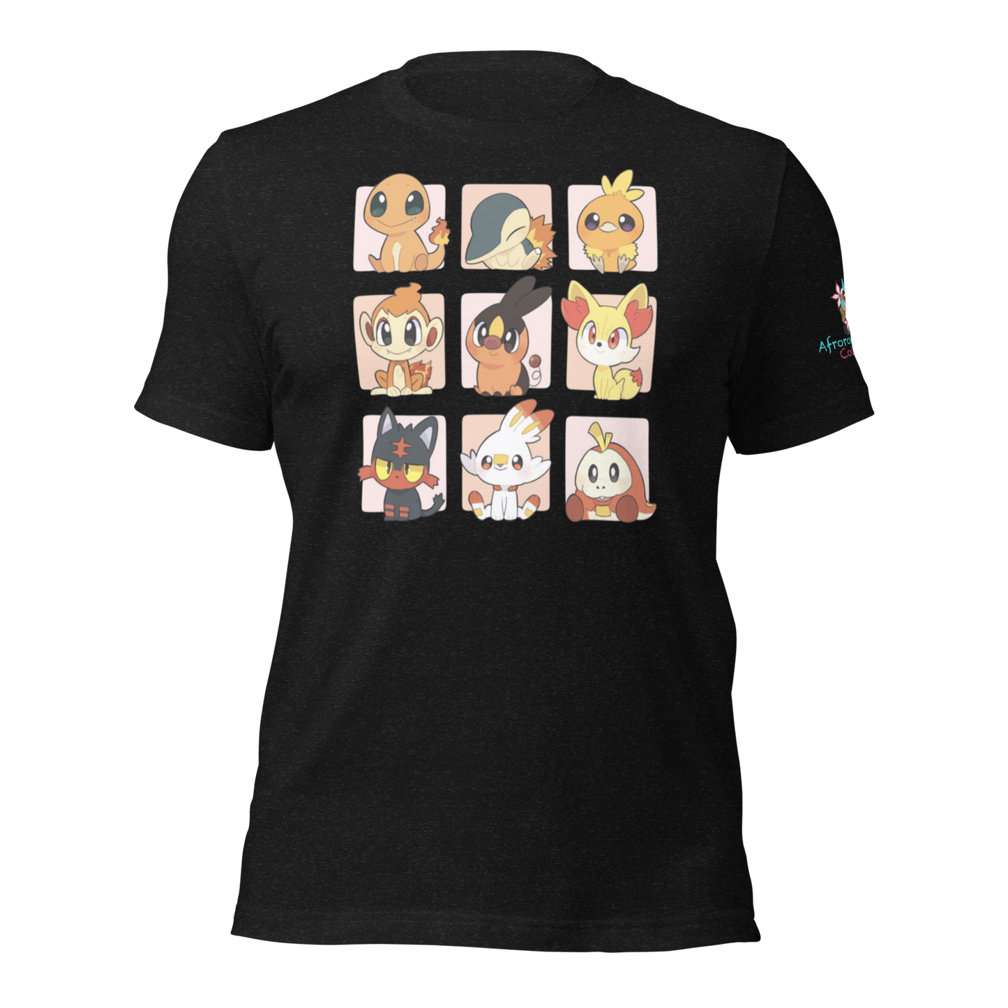 Pokemon Fire Type Stater T-Shirt