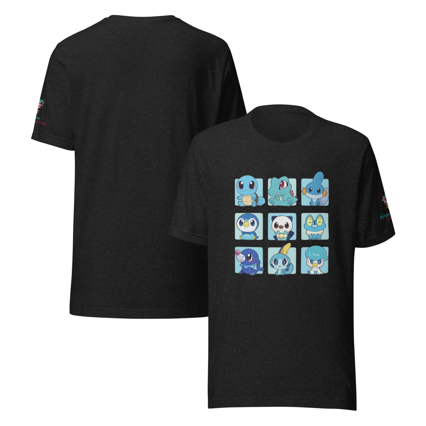 Pokemon Water Type Starter T-Shirt