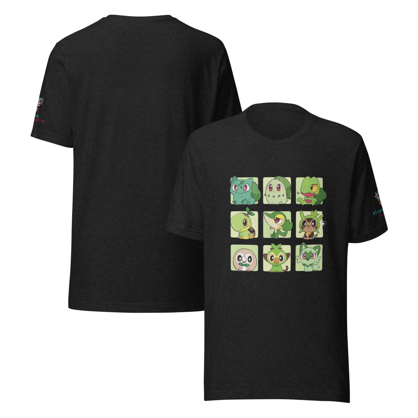 Pokemon Grass Type Starter T-Shirt