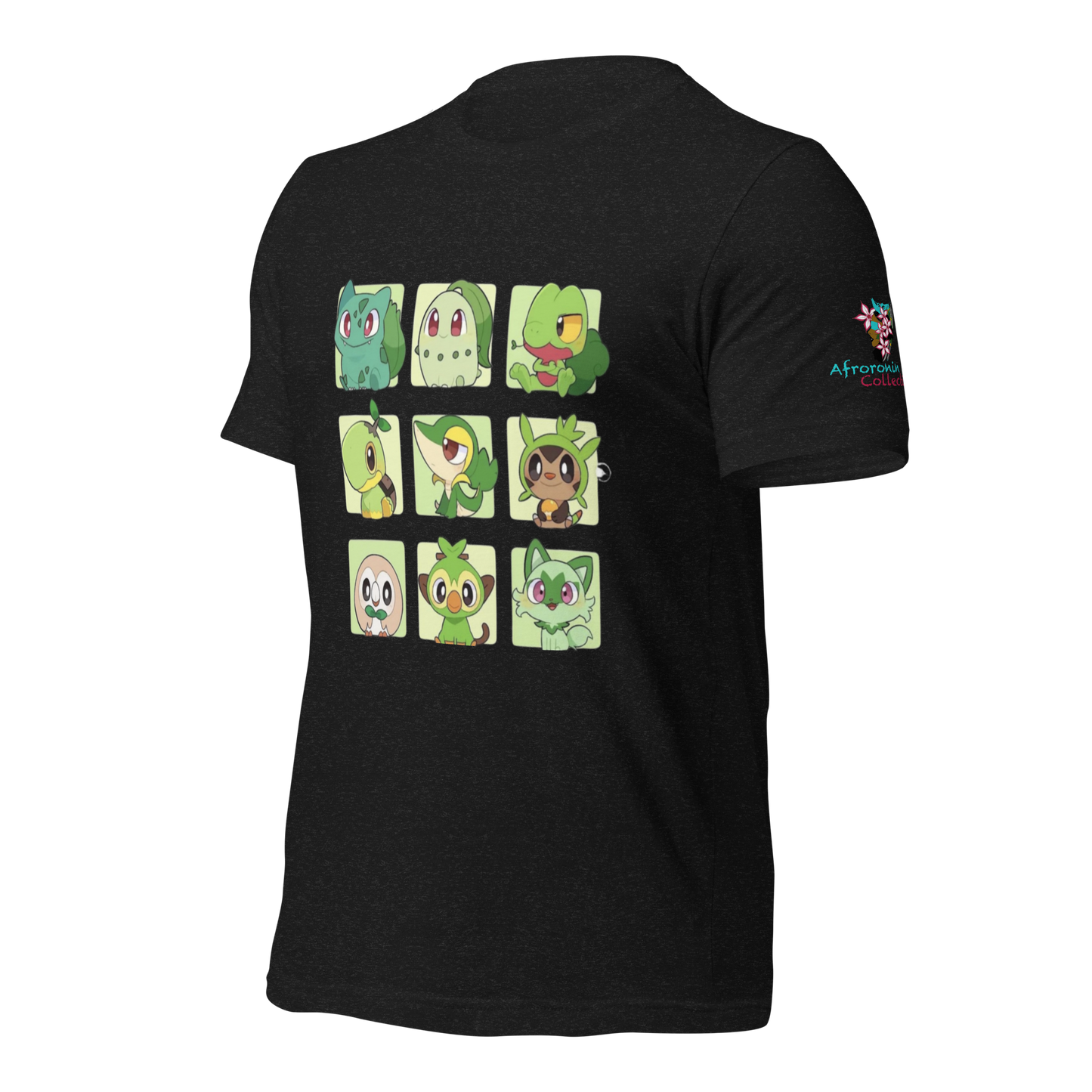 Pokemon Grass Type Starter T-Shirt