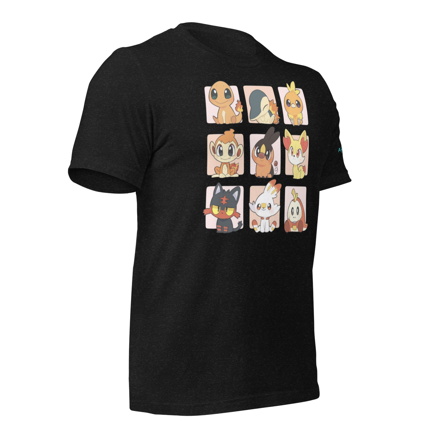 Pokemon Fire Type Stater T-Shirt